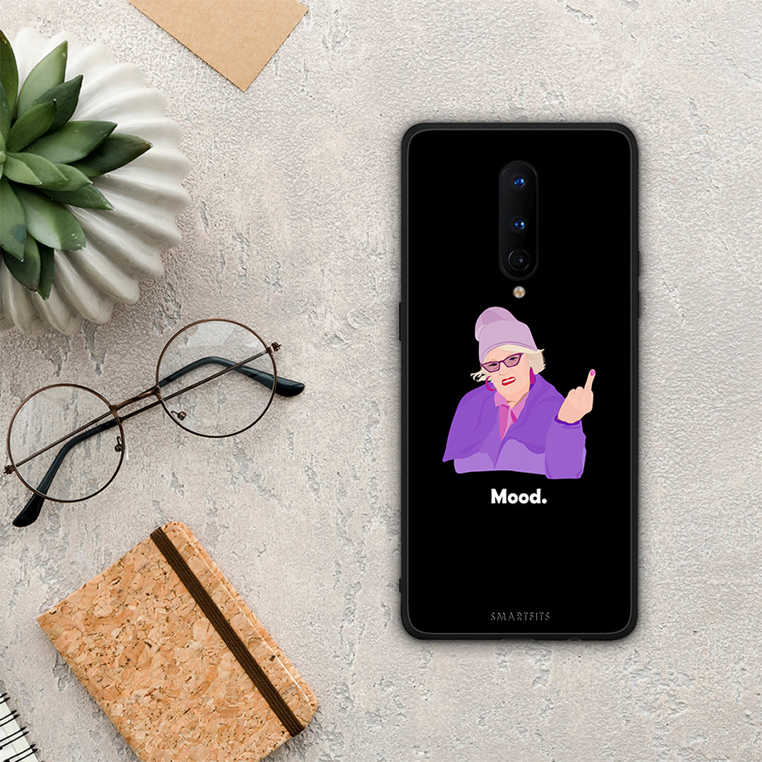 Grandma Mood Black - OnePlus 8 θήκη