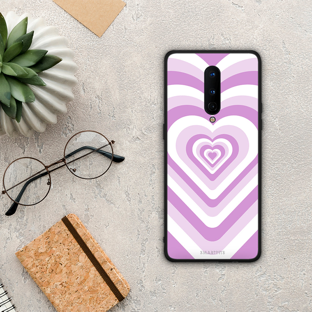Lilac Hearts - OnePlus 8 case