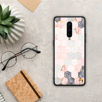 Thumbnail for Marble Hexagon Pink - OnePlus 8 case
