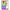 Θήκη OnePlus 8 Melting Rainbow από τη Smartfits με σχέδιο στο πίσω μέρος και μαύρο περίβλημα | OnePlus 8 Melting Rainbow case with colorful back and black bezels