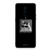 Thumbnail for OnePlus 8 Meme Cat θήκη από τη Smartfits με σχέδιο στο πίσω μέρος και μαύρο περίβλημα | Smartphone case with colorful back and black bezels by Smartfits