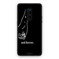 Thumbnail for OnePlus 8 Pro Always & Forever 2 Θήκη Αγίου Βαλεντίνου από τη Smartfits με σχέδιο στο πίσω μέρος και μαύρο περίβλημα | Smartphone case with colorful back and black bezels by Smartfits