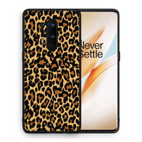 Thumbnail for Θήκη OnePlus 8 Pro Leopard Animal από τη Smartfits με σχέδιο στο πίσω μέρος και μαύρο περίβλημα | OnePlus 8 Pro Leopard Animal case with colorful back and black bezels