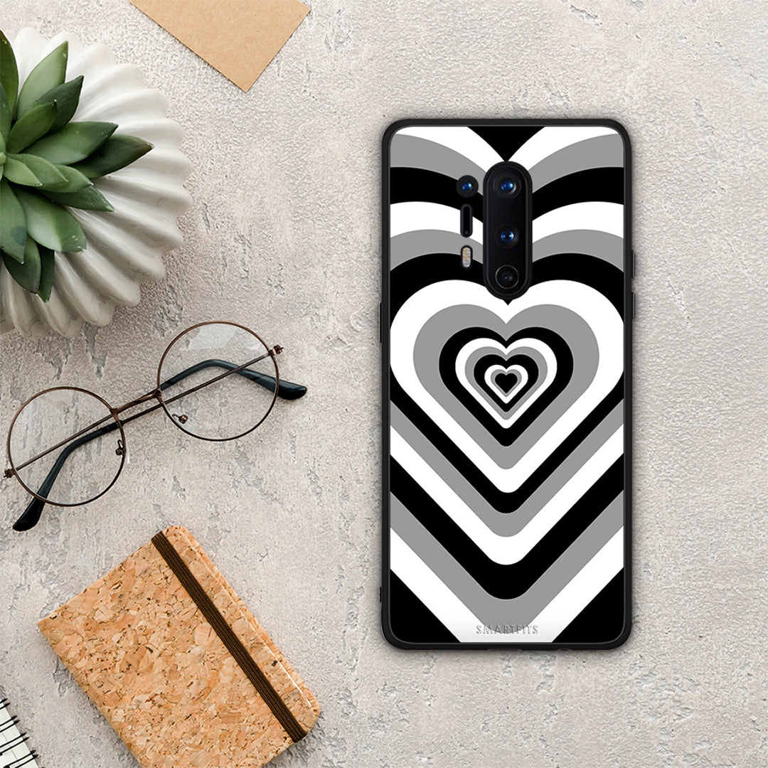 Black Hearts - OnePlus 8 Pro case