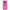 OnePlus 8 Pro Blue Eye Pink θήκη από τη Smartfits με σχέδιο στο πίσω μέρος και μαύρο περίβλημα | Smartphone case with colorful back and black bezels by Smartfits
