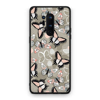Thumbnail for 135 - OnePlus 8 Pro  Butterflies Boho case, cover, bumper