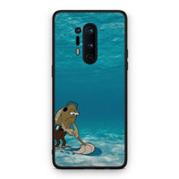 Thumbnail for OnePlus 8 Pro Clean The Ocean Θήκη από τη Smartfits με σχέδιο στο πίσω μέρος και μαύρο περίβλημα | Smartphone case with colorful back and black bezels by Smartfits