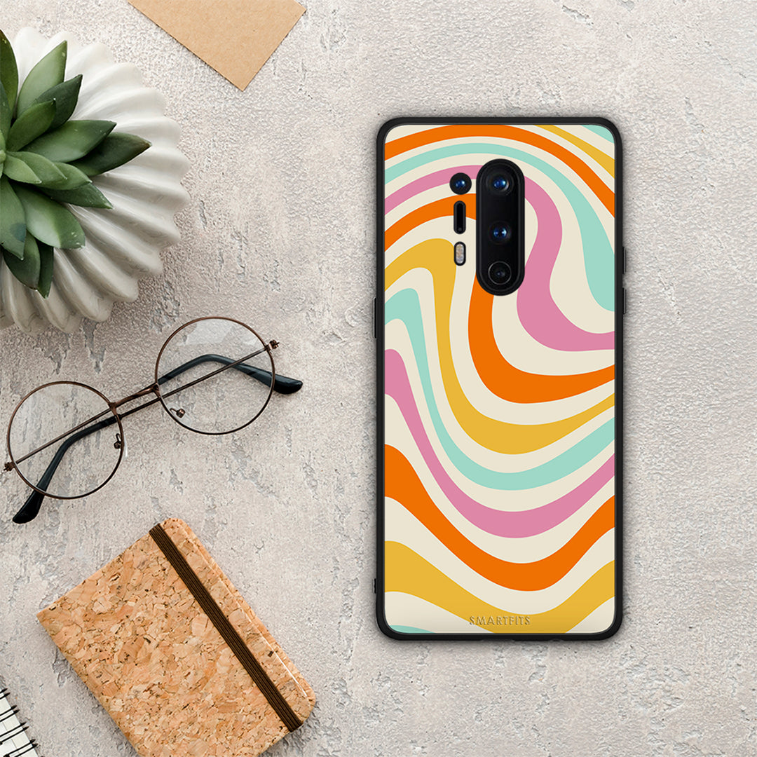 Colorful Waves - OnePlus 8 Pro case