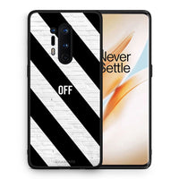 Thumbnail for Θήκη OnePlus 8 Pro Get Off από τη Smartfits με σχέδιο στο πίσω μέρος και μαύρο περίβλημα | OnePlus 8 Pro Get Off case with colorful back and black bezels