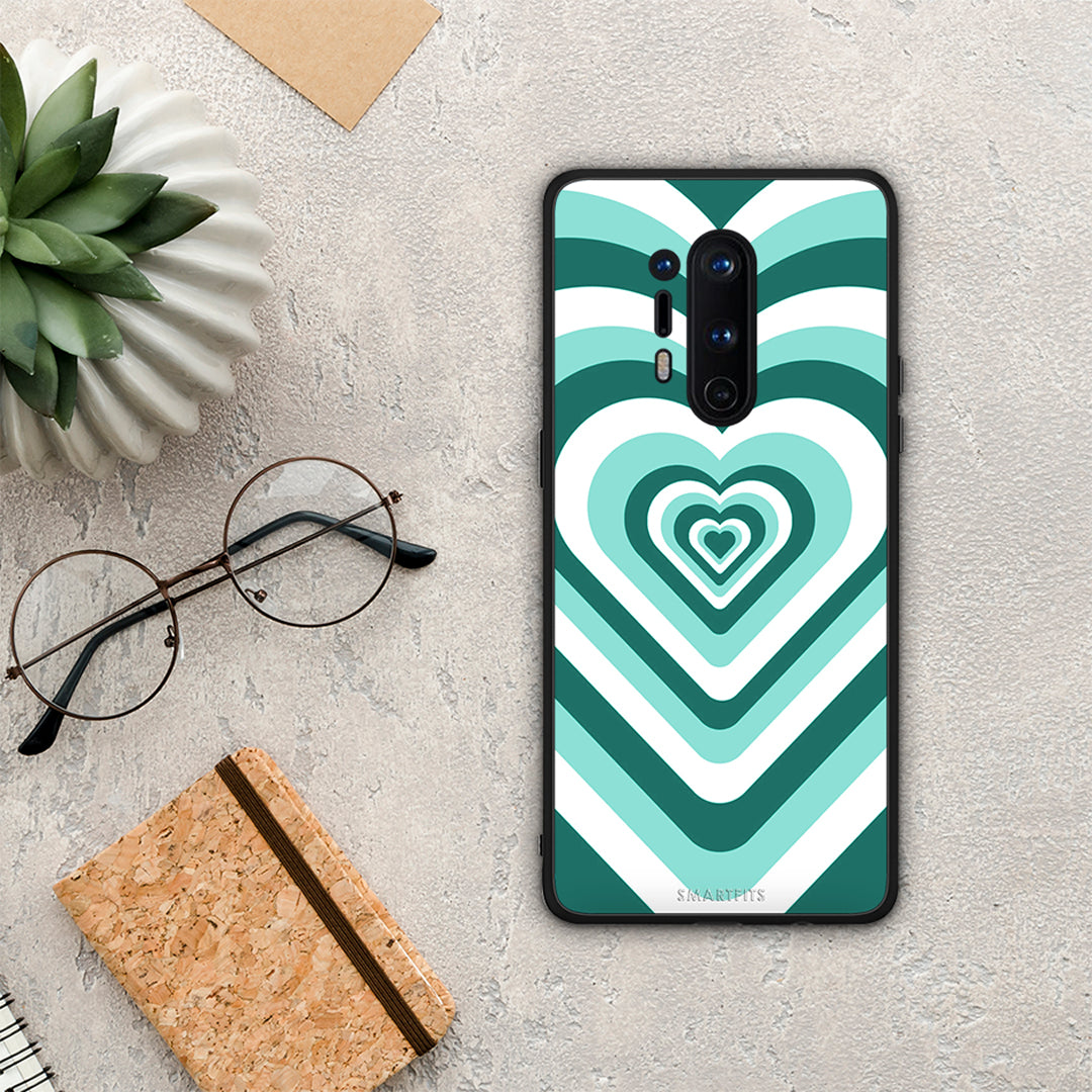 Green Hearts - OnePlus 8 Pro case