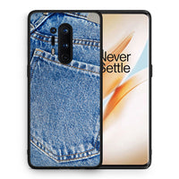 Thumbnail for Θήκη OnePlus 8 Pro Jeans Pocket από τη Smartfits με σχέδιο στο πίσω μέρος και μαύρο περίβλημα | OnePlus 8 Pro Jeans Pocket case with colorful back and black bezels