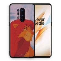 Thumbnail for Θήκη Αγίου Βαλεντίνου OnePlus 8 Pro Lion Love 1 από τη Smartfits με σχέδιο στο πίσω μέρος και μαύρο περίβλημα | OnePlus 8 Pro Lion Love 1 case with colorful back and black bezels