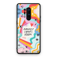 Thumbnail for OnePlus 8 Pro Manifest Your Vision θήκη από τη Smartfits με σχέδιο στο πίσω μέρος και μαύρο περίβλημα | Smartphone case with colorful back and black bezels by Smartfits