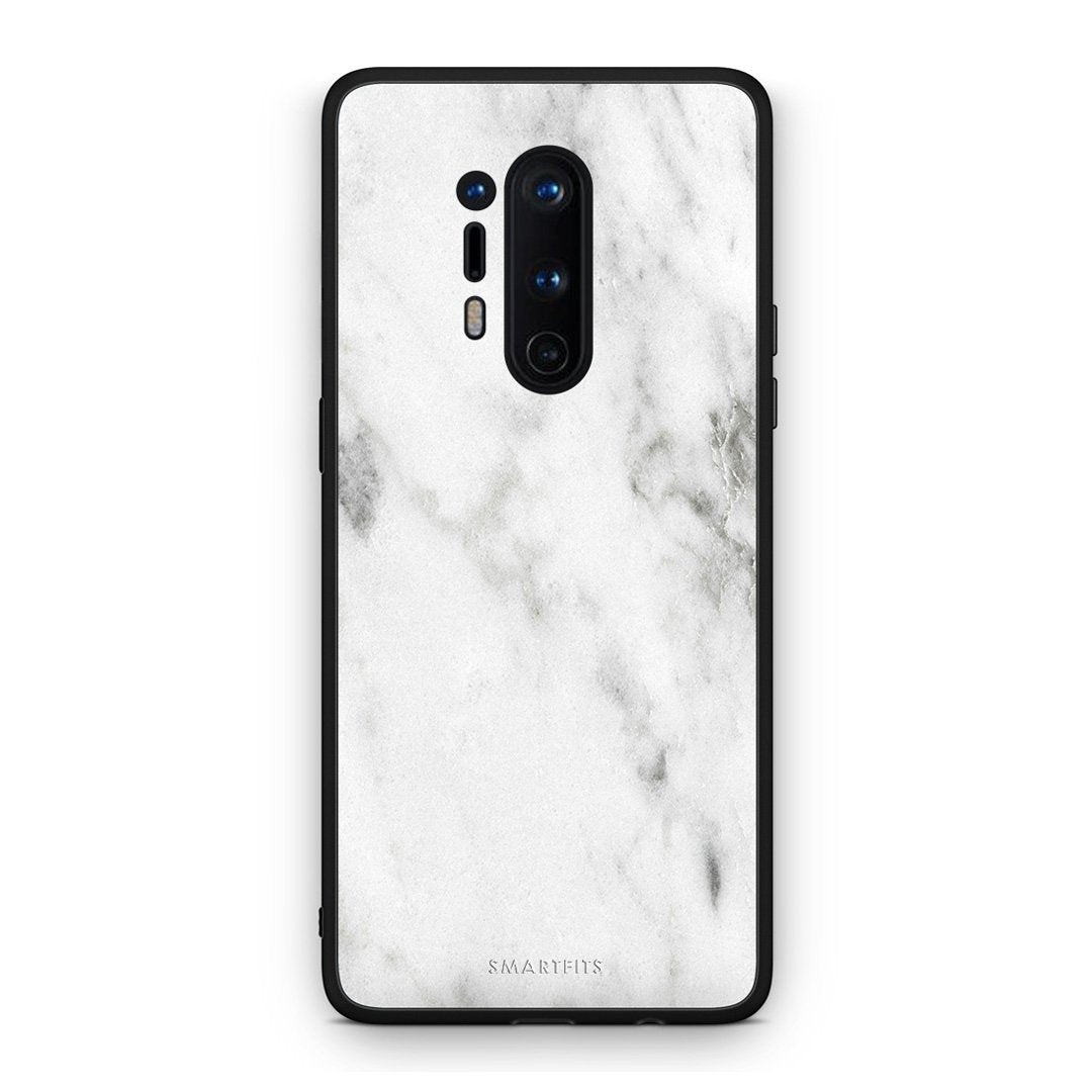 2 - OnePlus 8 Pro  White marble case, cover, bumper