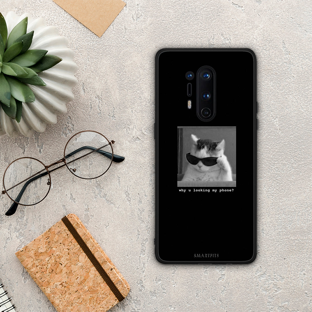 Meme Cat - OnePlus 8 Pro case