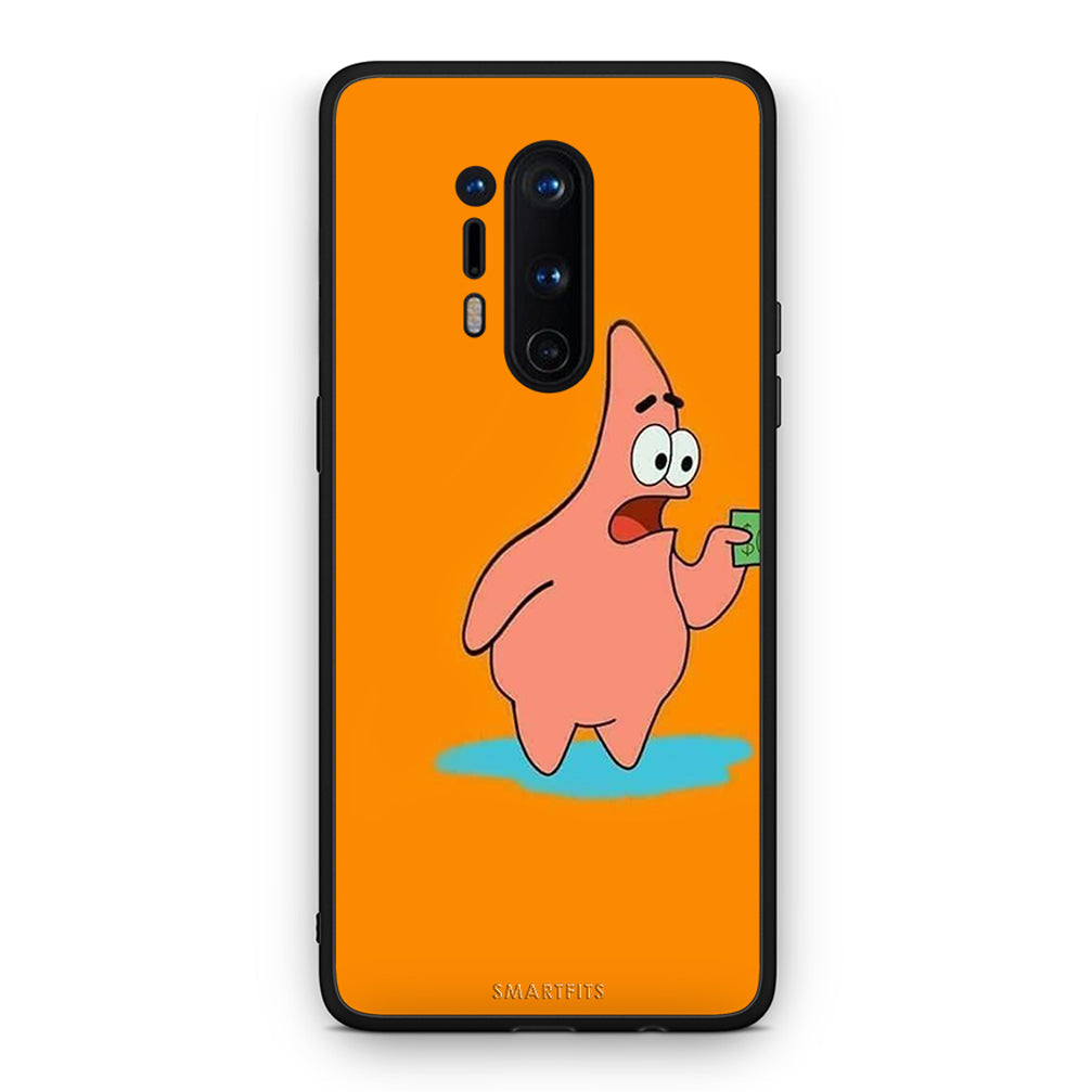 OnePlus 8 Pro No Money 1 Θήκη Αγίου Βαλεντίνου από τη Smartfits με σχέδιο στο πίσω μέρος και μαύρο περίβλημα | Smartphone case with colorful back and black bezels by Smartfits