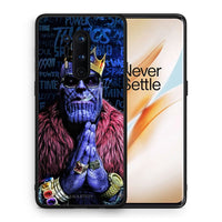 Thumbnail for Θήκη OnePlus 8 Pro Thanos PopArt από τη Smartfits με σχέδιο στο πίσω μέρος και μαύρο περίβλημα | OnePlus 8 Pro Thanos PopArt case with colorful back and black bezels