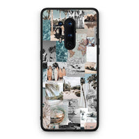Thumbnail for OnePlus 8 Pro Retro Beach Life Θήκη από τη Smartfits με σχέδιο στο πίσω μέρος και μαύρο περίβλημα | Smartphone case with colorful back and black bezels by Smartfits