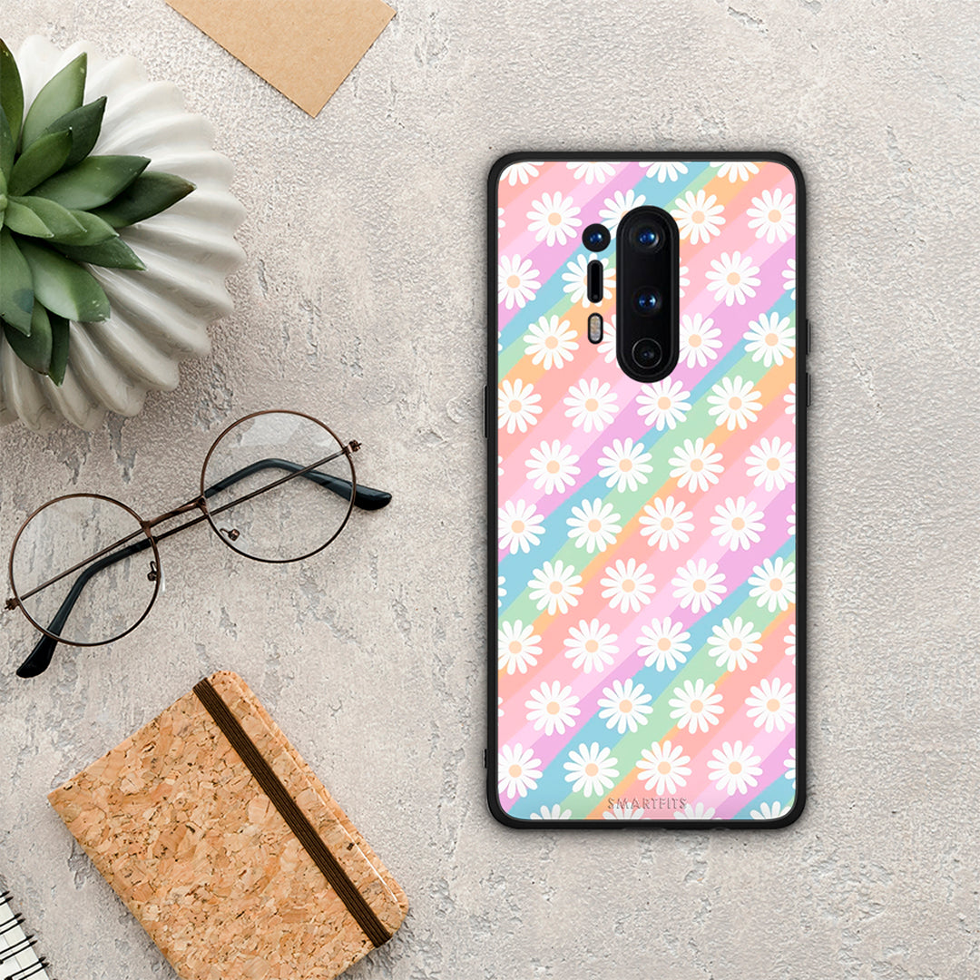 White Daisies - OnePlus 8 Pro case