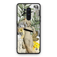 Thumbnail for OnePlus 8 Pro Woman Statue θήκη από τη Smartfits με σχέδιο στο πίσω μέρος και μαύρο περίβλημα | Smartphone case with colorful back and black bezels by Smartfits