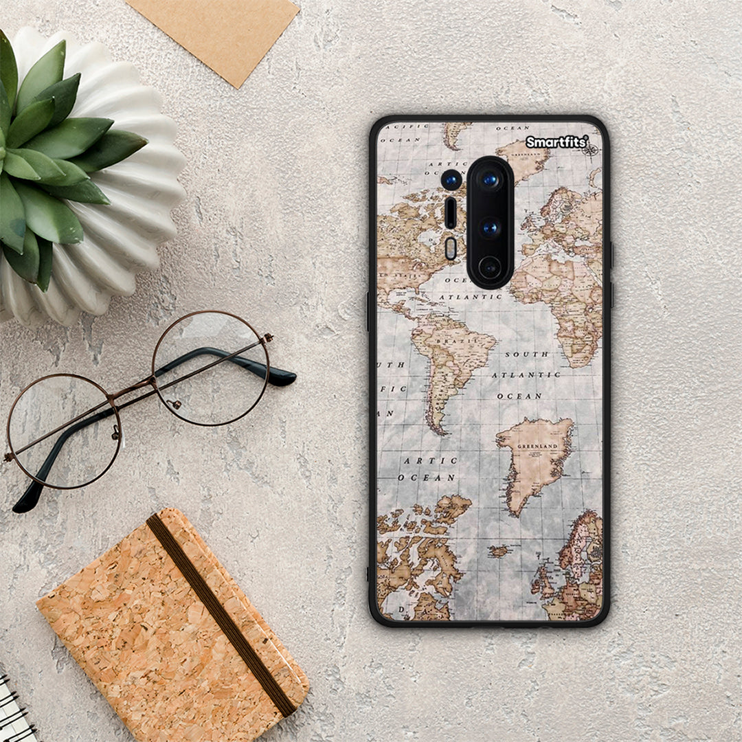 World Map - OnePlus 8 Pro case