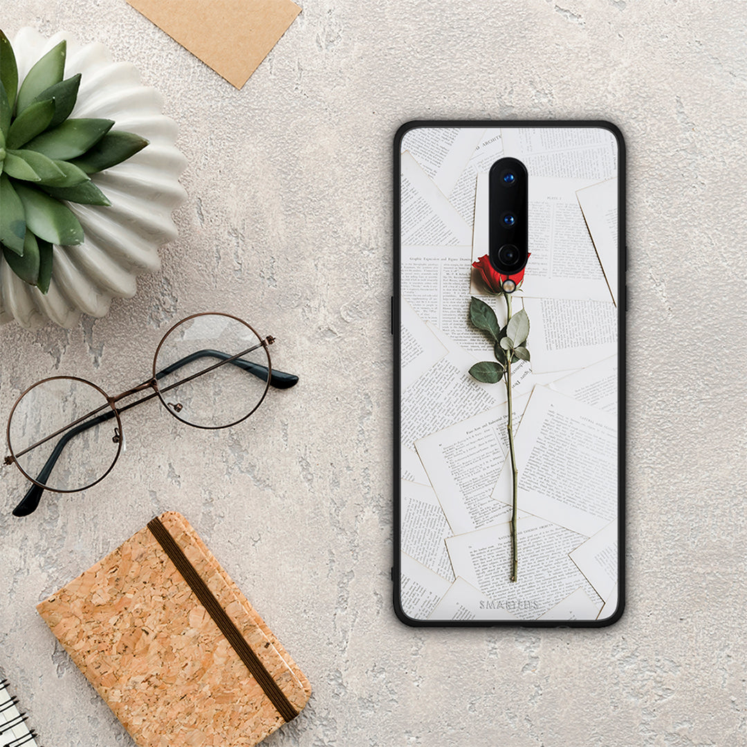 Red Rose - OnePlus 8 case