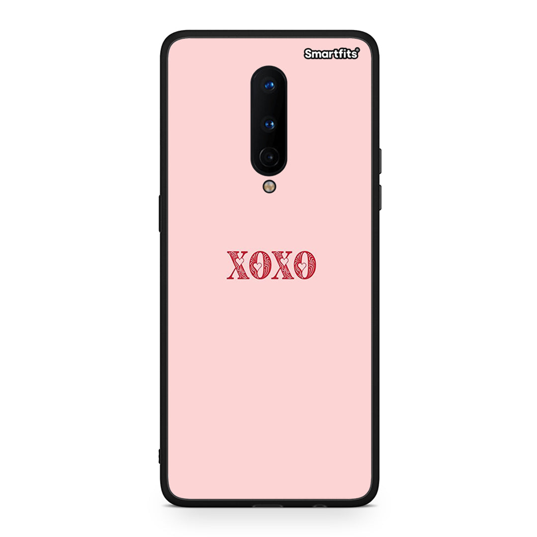 OnePlus 8 XOXO Love θήκη από τη Smartfits με σχέδιο στο πίσω μέρος και μαύρο περίβλημα | Smartphone case with colorful back and black bezels by Smartfits