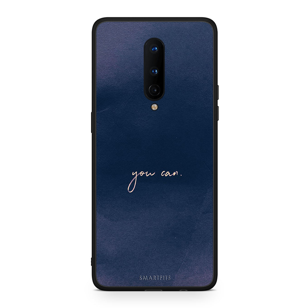 OnePlus 8 You Can θήκη από τη Smartfits με σχέδιο στο πίσω μέρος και μαύρο περίβλημα | Smartphone case with colorful back and black bezels by Smartfits