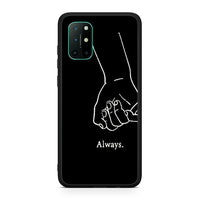 Thumbnail for OnePlus 8T Always & Forever 1 Θήκη Αγίου Βαλεντίνου από τη Smartfits με σχέδιο στο πίσω μέρος και μαύρο περίβλημα | Smartphone case with colorful back and black bezels by Smartfits
