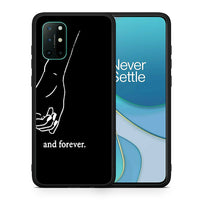 Thumbnail for Θήκη Αγίου Βαλεντίνου OnePlus 8T Always & Forever 2 από τη Smartfits με σχέδιο στο πίσω μέρος και μαύρο περίβλημα | OnePlus 8T Always & Forever 2 case with colorful back and black bezels