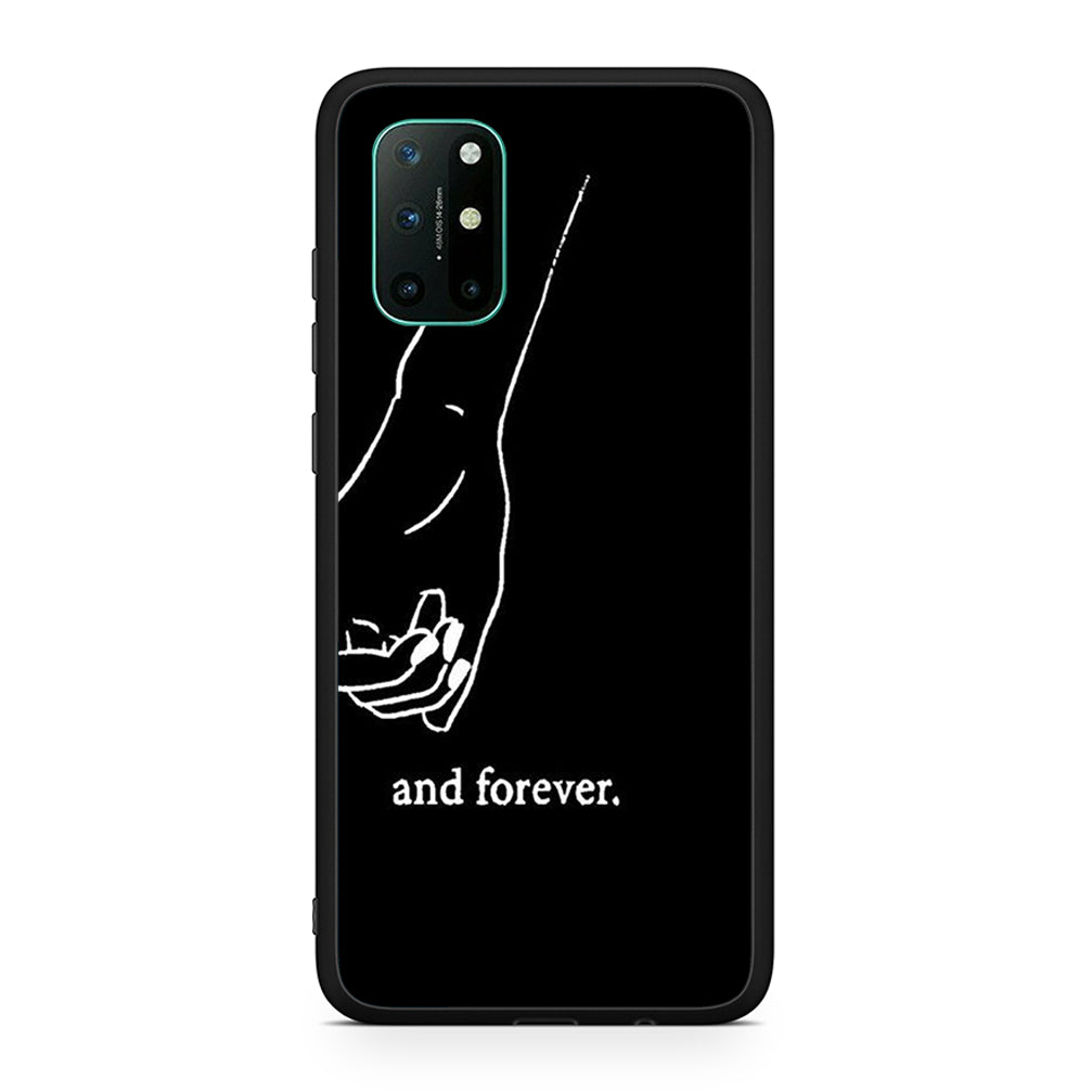 OnePlus 8T Always & Forever 2 Θήκη Αγίου Βαλεντίνου από τη Smartfits με σχέδιο στο πίσω μέρος και μαύρο περίβλημα | Smartphone case with colorful back and black bezels by Smartfits