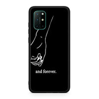 Thumbnail for OnePlus 8T Always & Forever 2 Θήκη Αγίου Βαλεντίνου από τη Smartfits με σχέδιο στο πίσω μέρος και μαύρο περίβλημα | Smartphone case with colorful back and black bezels by Smartfits