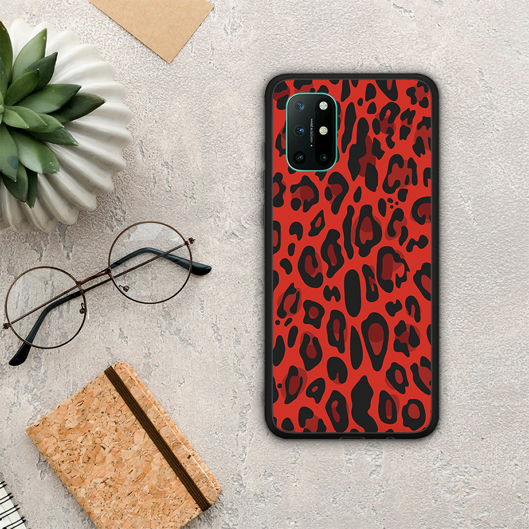 Animal Red Leopard - OnePlus 8T θήκη