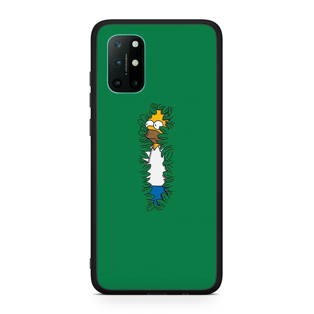 OnePlus 8T Bush Man Θήκη Αγίου Βαλεντίνου από τη Smartfits με σχέδιο στο πίσω μέρος και μαύρο περίβλημα | Smartphone case with colorful back and black bezels by Smartfits