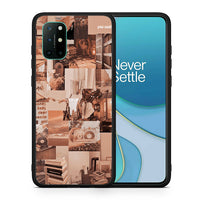 Thumbnail for Θήκη Αγίου Βαλεντίνου OnePlus 8T Collage You Can από τη Smartfits με σχέδιο στο πίσω μέρος και μαύρο περίβλημα | OnePlus 8T Collage You Can case with colorful back and black bezels