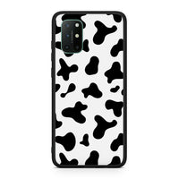 Thumbnail for OnePlus 8T Cow Print θήκη από τη Smartfits με σχέδιο στο πίσω μέρος και μαύρο περίβλημα | Smartphone case with colorful back and black bezels by Smartfits