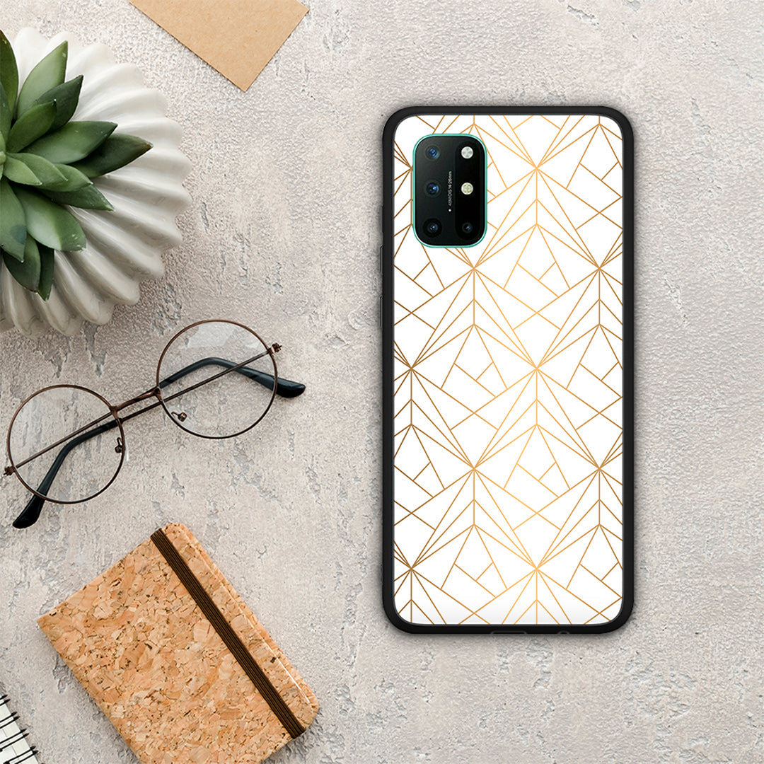 Geometric Luxury White - OnePlus 8T case