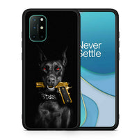 Thumbnail for Θήκη Αγίου Βαλεντίνου OnePlus 8T Golden Gun από τη Smartfits με σχέδιο στο πίσω μέρος και μαύρο περίβλημα | OnePlus 8T Golden Gun case with colorful back and black bezels