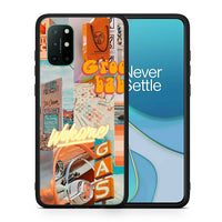 Thumbnail for Θήκη Αγίου Βαλεντίνου OnePlus 8T Groovy Babe από τη Smartfits με σχέδιο στο πίσω μέρος και μαύρο περίβλημα | OnePlus 8T Groovy Babe case with colorful back and black bezels