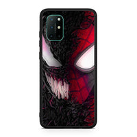 Thumbnail for OnePlus 8T SpiderVenom PopArt θήκη από τη Smartfits με σχέδιο στο πίσω μέρος και μαύρο περίβλημα | Smartphone case with colorful back and black bezels by Smartfits