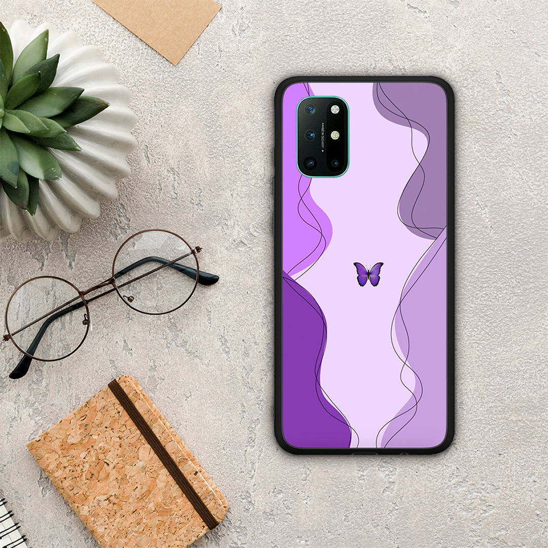 Purple Mariposa - OnePlus 8T case