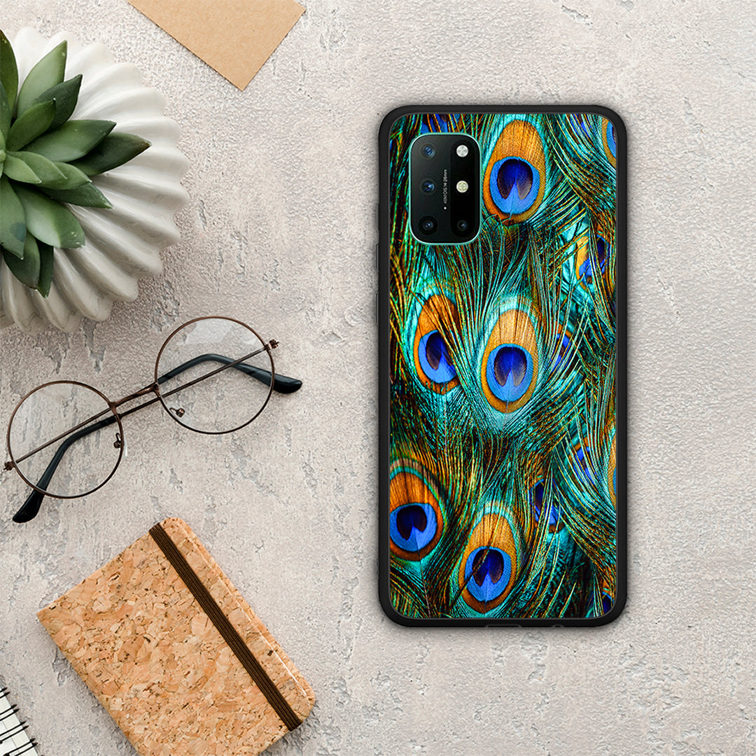 Real Peacock Feathers - OnePlus 8T case