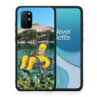 Thumbnail for Θήκη OnePlus 8T Summer Happiness από τη Smartfits με σχέδιο στο πίσω μέρος και μαύρο περίβλημα | OnePlus 8T Summer Happiness case with colorful back and black bezels