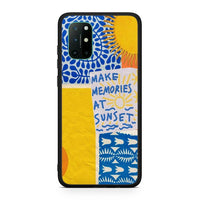 Thumbnail for OnePlus 8T Sunset Memories Θήκη από τη Smartfits με σχέδιο στο πίσω μέρος και μαύρο περίβλημα | Smartphone case with colorful back and black bezels by Smartfits