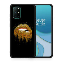 Thumbnail for Θήκη OnePlus 8T Golden Valentine από τη Smartfits με σχέδιο στο πίσω μέρος και μαύρο περίβλημα | OnePlus 8T Golden Valentine case with colorful back and black bezels