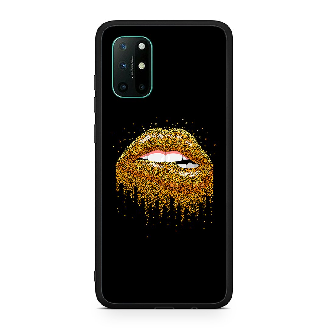 OnePlus 8T Golden Valentine θήκη από τη Smartfits με σχέδιο στο πίσω μέρος και μαύρο περίβλημα | Smartphone case with colorful back and black bezels by Smartfits