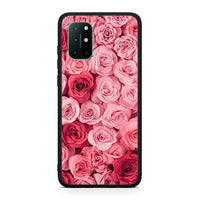Thumbnail for OnePlus 8T RoseGarden Valentine θήκη από τη Smartfits με σχέδιο στο πίσω μέρος και μαύρο περίβλημα | Smartphone case with colorful back and black bezels by Smartfits