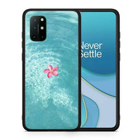 Thumbnail for Θήκη OnePlus 8T Water Flower από τη Smartfits με σχέδιο στο πίσω μέρος και μαύρο περίβλημα | OnePlus 8T Water Flower case with colorful back and black bezels