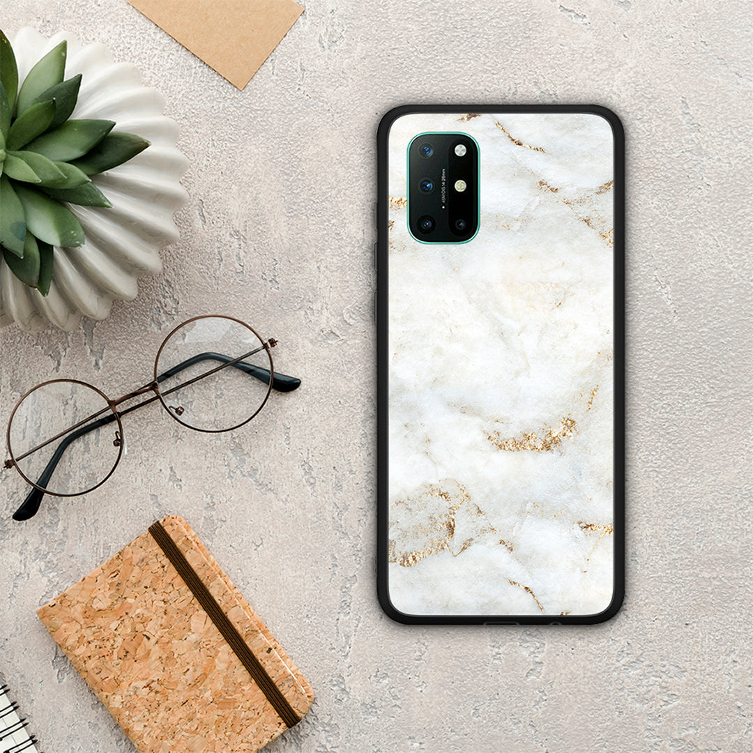 White Gold Marble - OnePlus 8T case