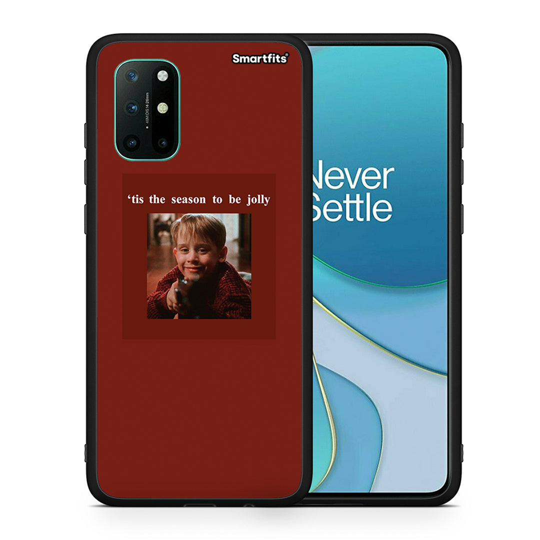 Θήκη OnePlus 8T Xmas Ultimate Spirit από τη Smartfits με σχέδιο στο πίσω μέρος και μαύρο περίβλημα | OnePlus 8T Xmas Ultimate Spirit case with colorful back and black bezels